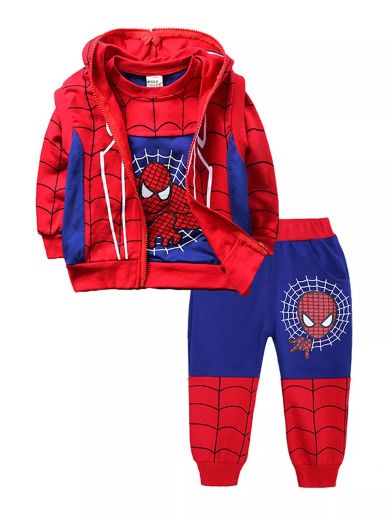 Children's Spiderman 3-Piece Outfit Set