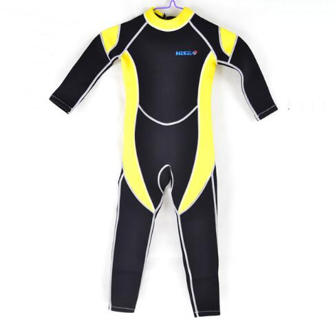 2.5MM Neoprene Wetsuit Kids Jumpsuit Swimwears Diving Suits