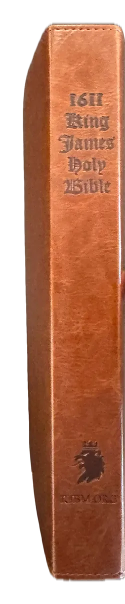 1611 King James Bible - Brown