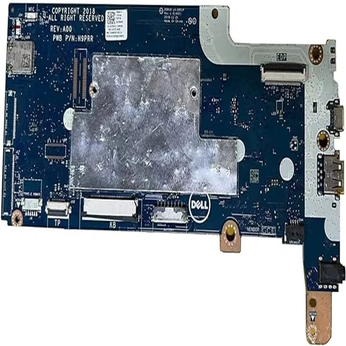 0GD6HC for  Chromebook 3100 Motherboard N4000 No Right Side USB 100% Full Tested