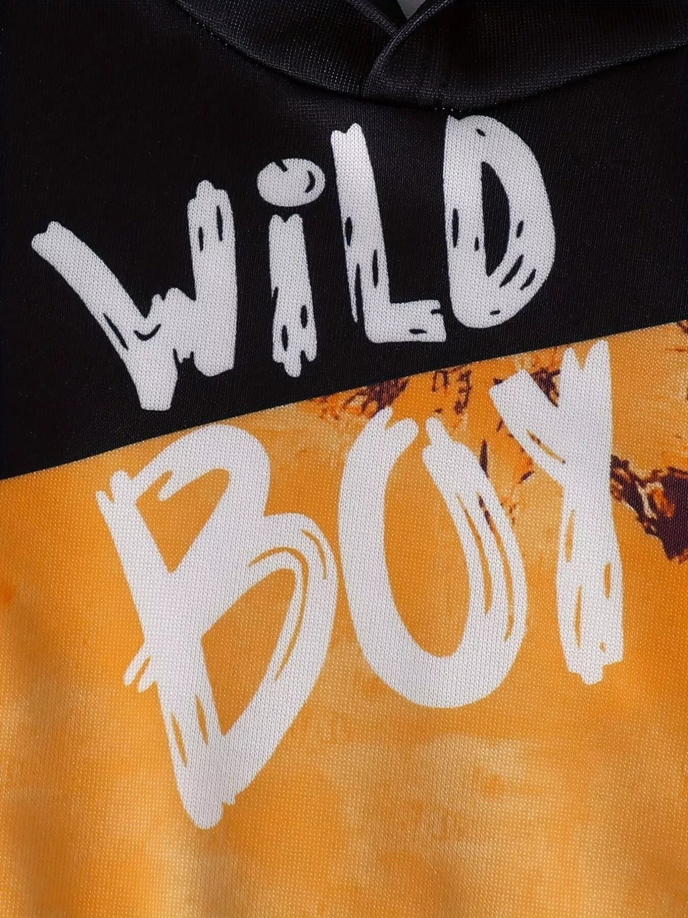 Children's Wild Boy Hoodie and Pants Set
