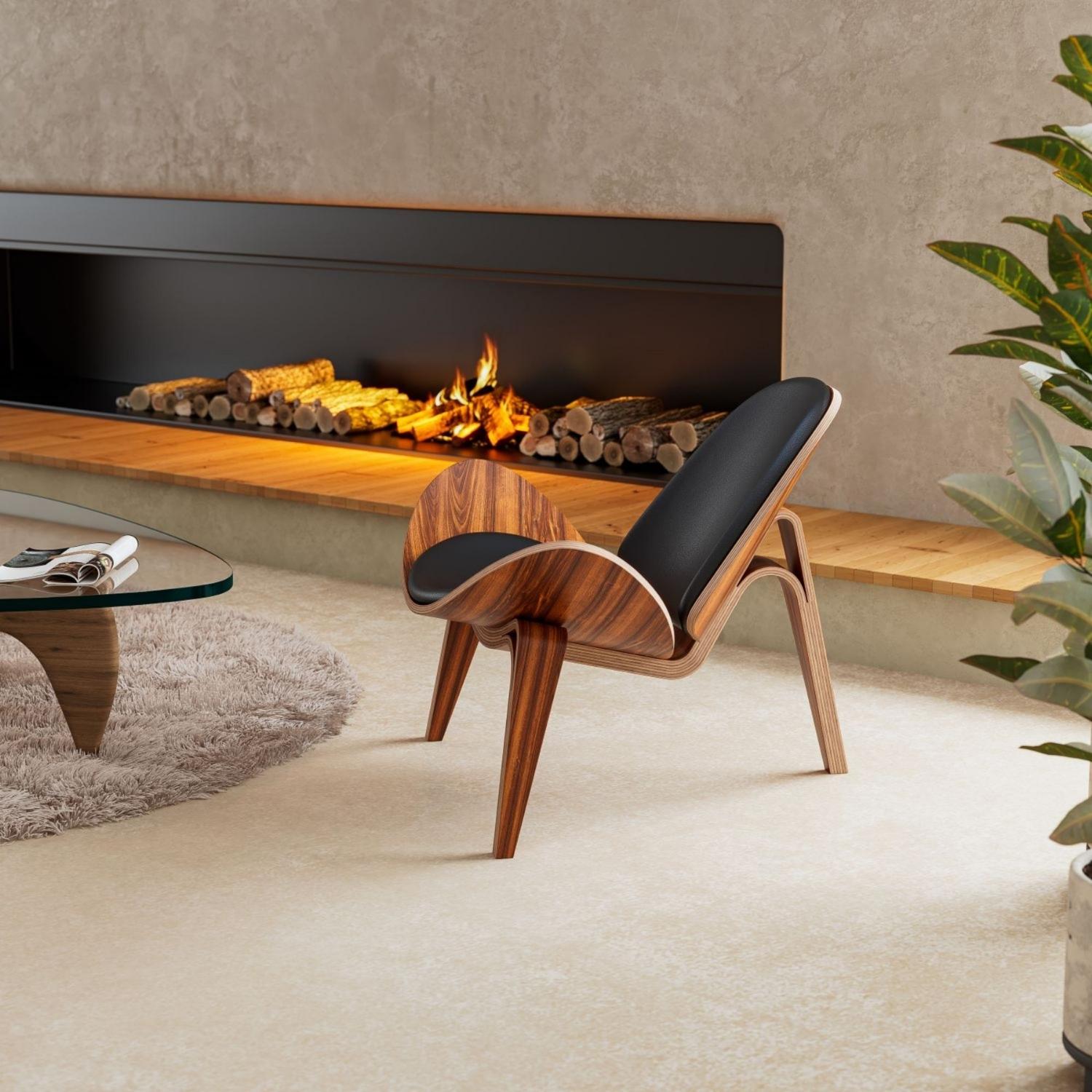 Vegan Leather Vigore Lounge Chair