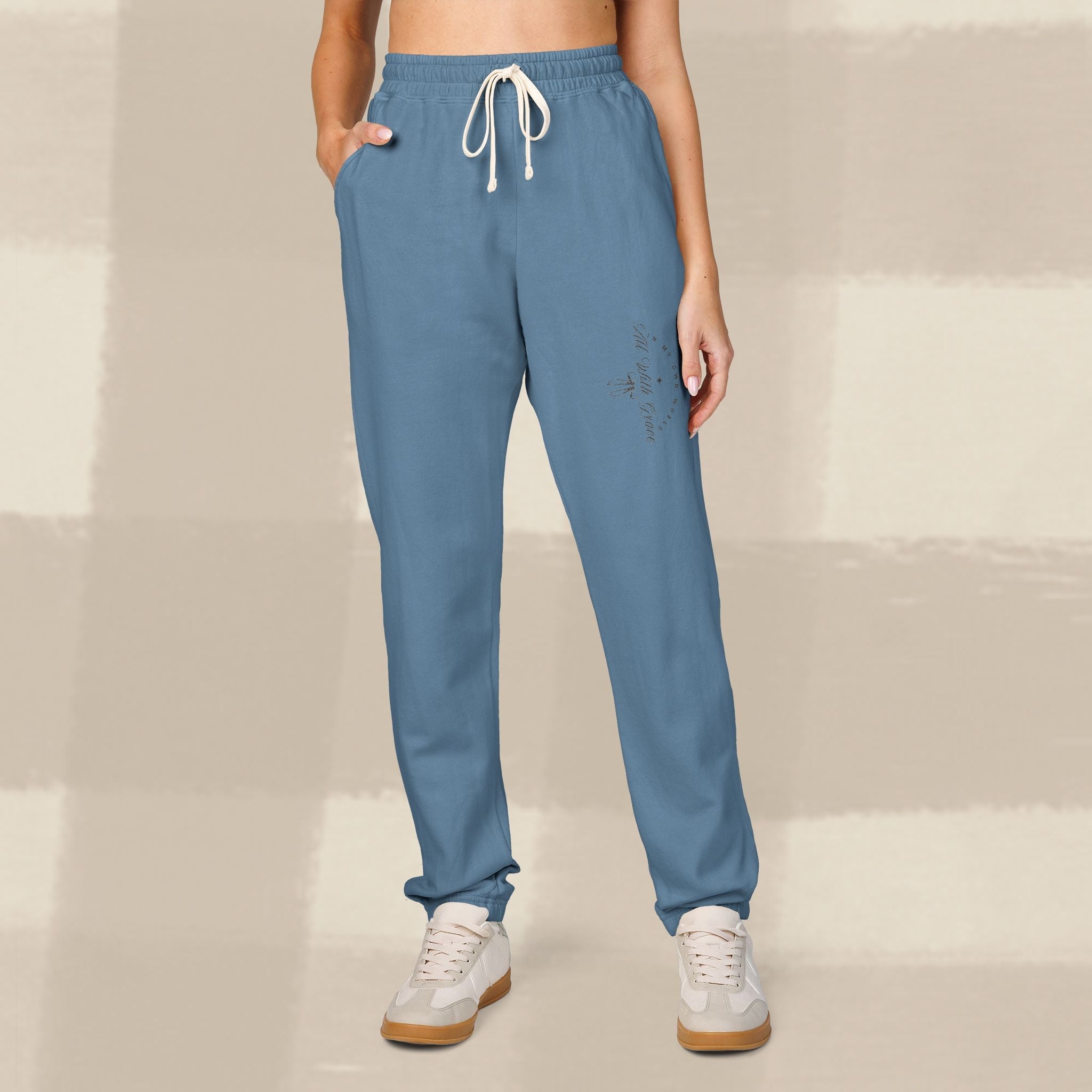 "WITH GRACE" LANDSCAPE SWEATS X DARK TYPE