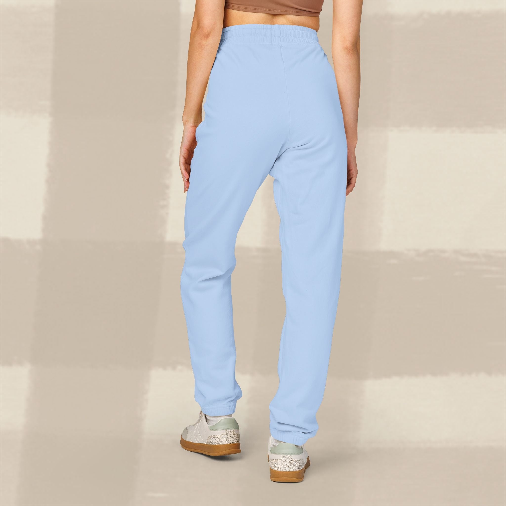 "WITH GRACE" LANDSCAPE SWEATS X  PINK TYPE