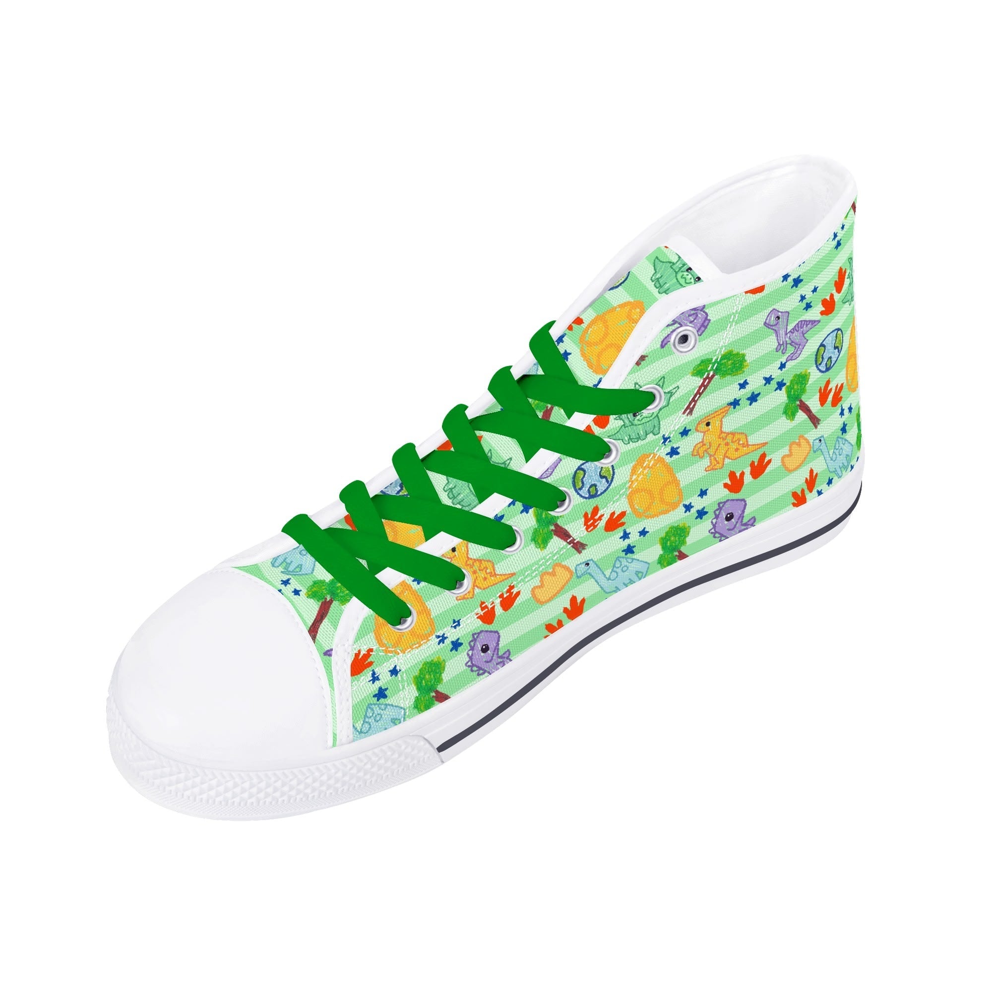 Dino Doodles Unisex High Tops