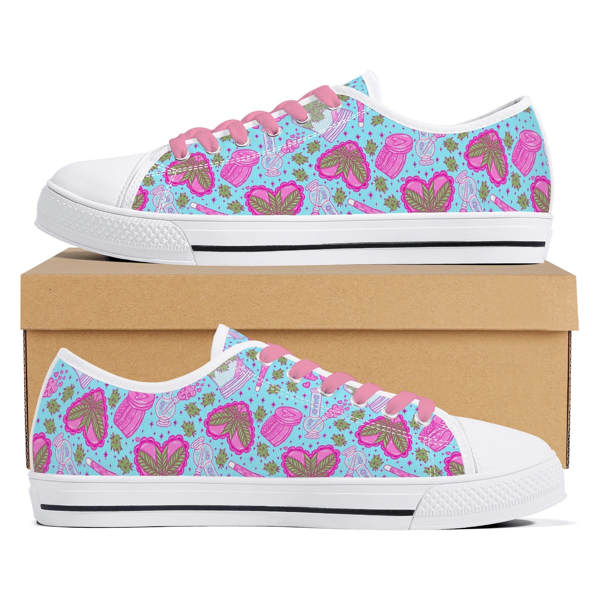 Puff Puff Play Low Top Sneakers