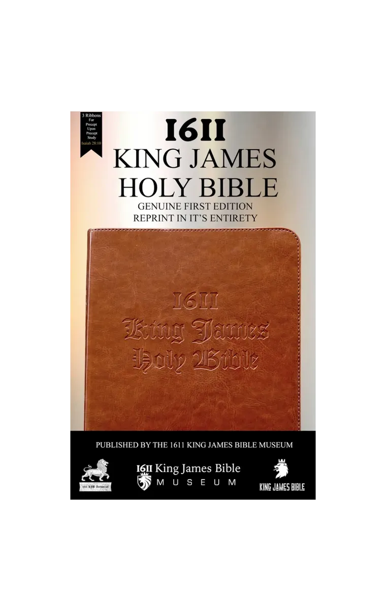 1611 King James Bible - Brown