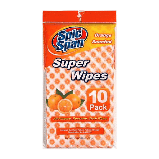 . Spic n' Span . And Super Wipes