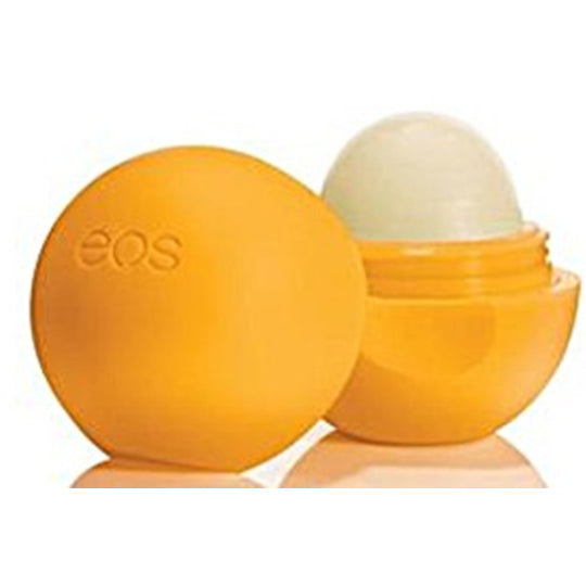 , (eos) EOS Lip Balm Smooth Sphere Tangerine Medicated 0.25 Oz