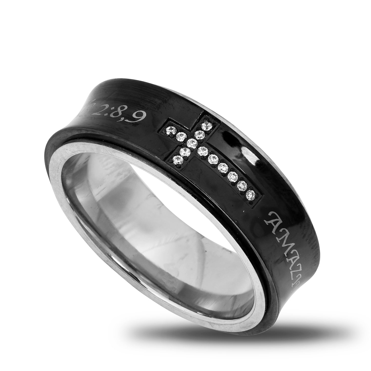Black Spinner Ring