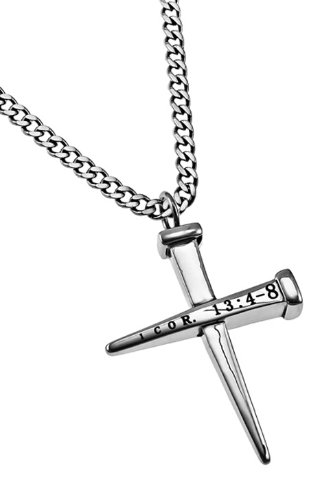 2 Nail Cross Necklace