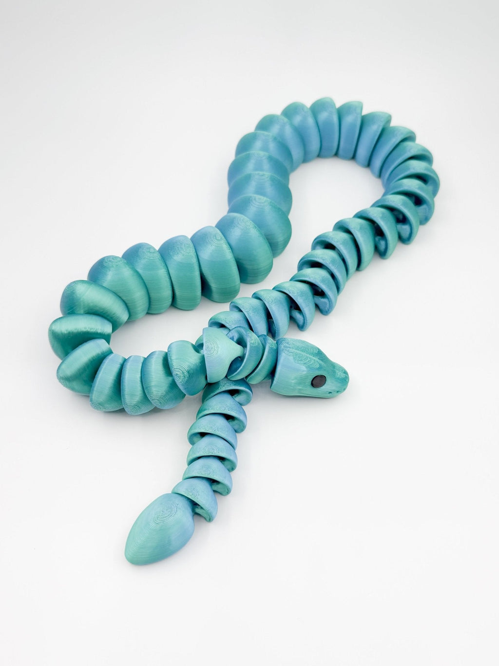 32-Inch Articulated Snake – 3D Printed, Fidget Toy