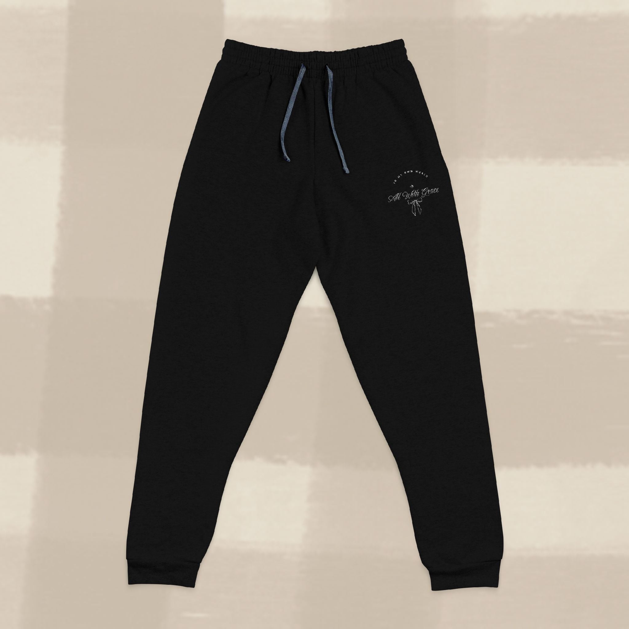 "WITH GRACE" SWEATPANTS X EGGSHELL EMBROIDERY