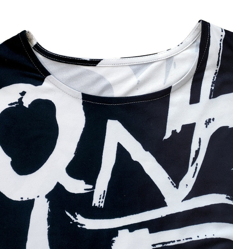 Large Spring New Long Sleeve Dress