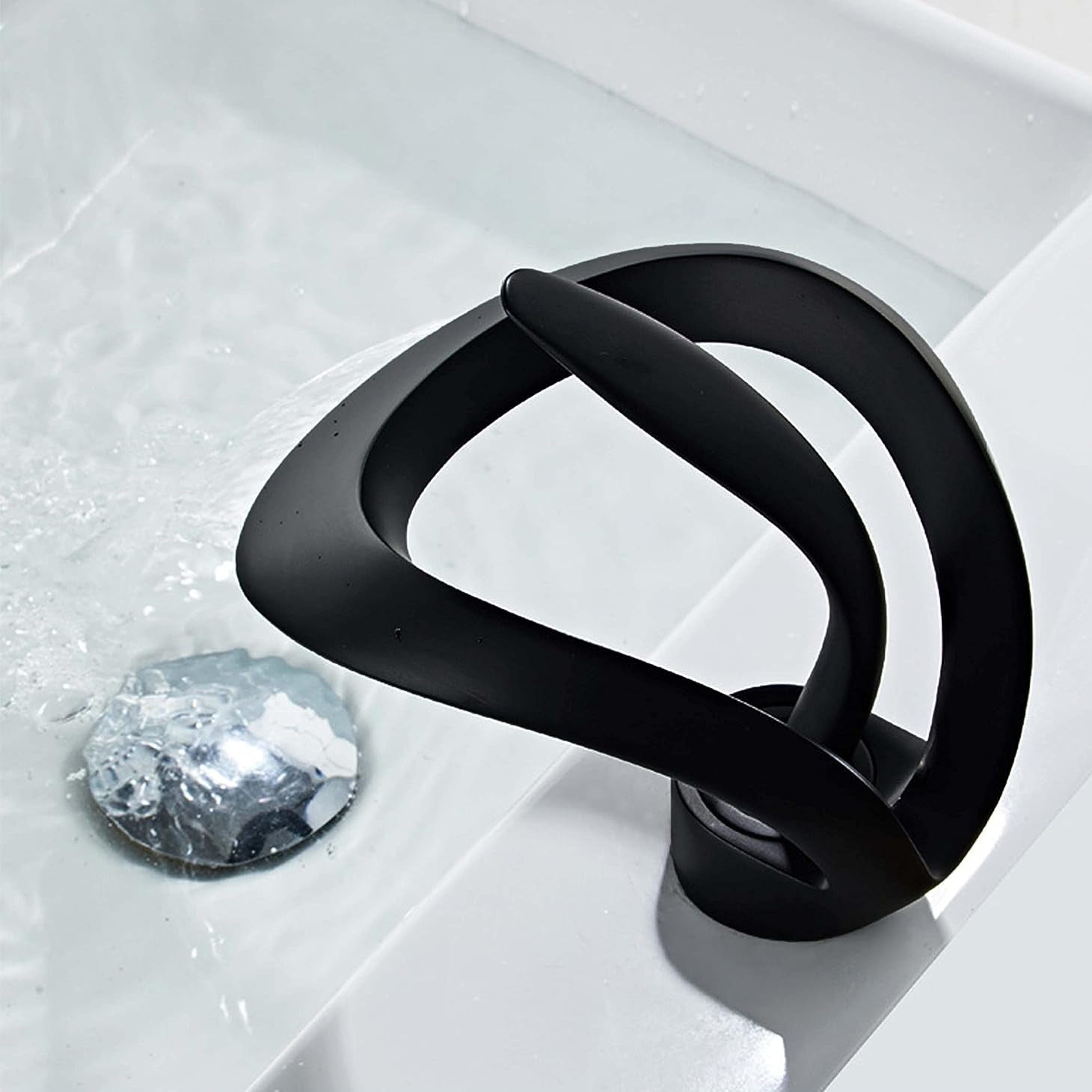 The Versailles Single-Hole, Single-Handle Luxury Waterfall Bathroom Faucet