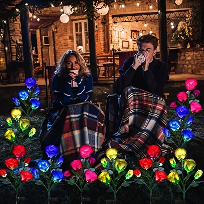 Magic Hue Solar Rose Lights