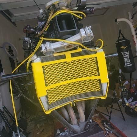 09-12 Kawasaki ZX6R Radiator Cage