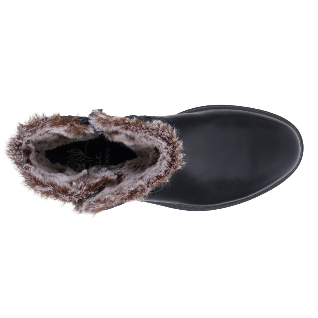 Women's Martin Black Bootie