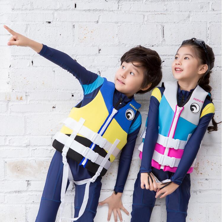Juvenile Kids Life Vest Neoprene Floating Children Life Vest