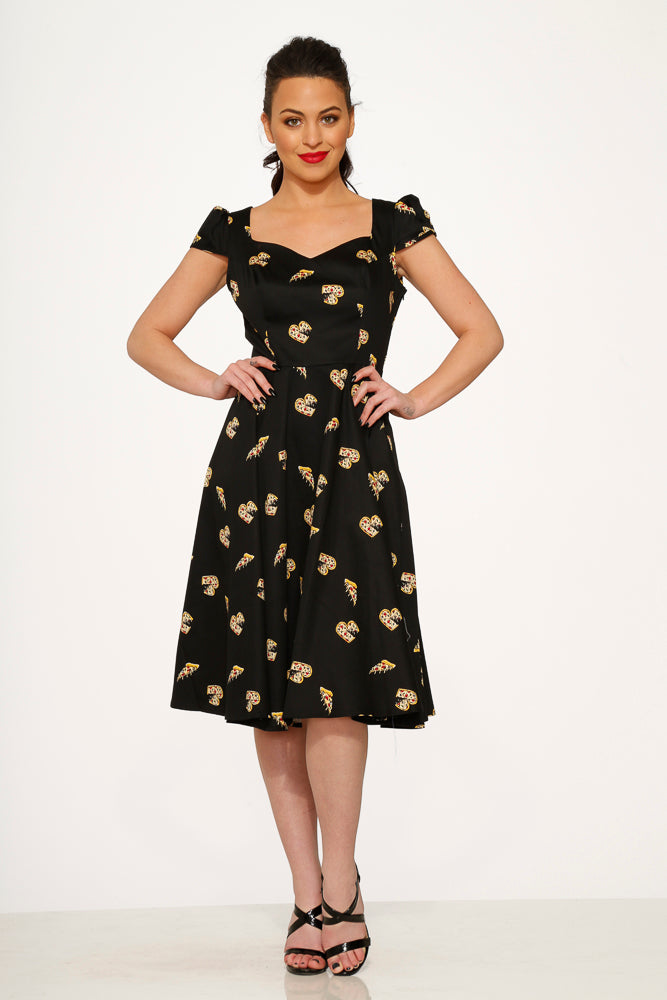 9836 Love New York Pizzeria Swing Dress