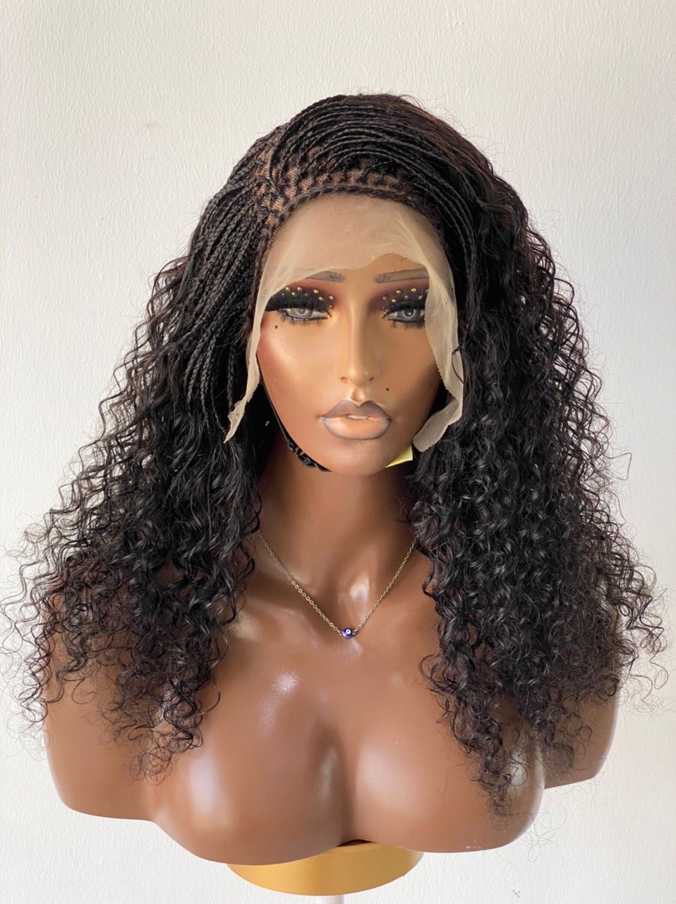 100% Human Hair Deep Wave Wig "HD Full Lace" (Erupta)