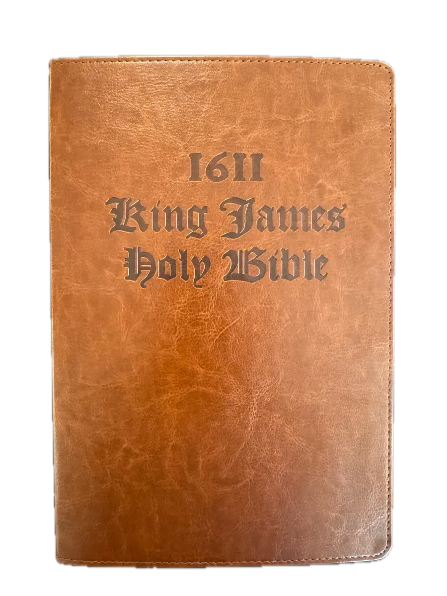 1611 King James Bible - Brown