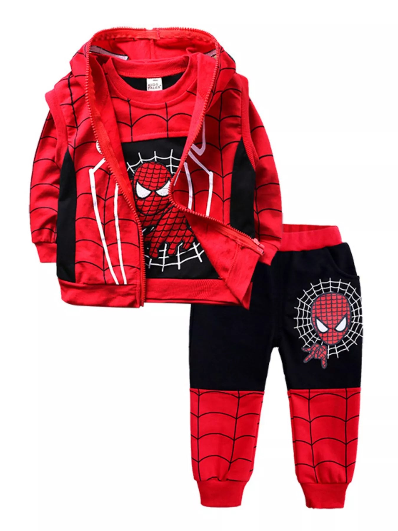 Children's Spiderman 3-Piece Outfit Set