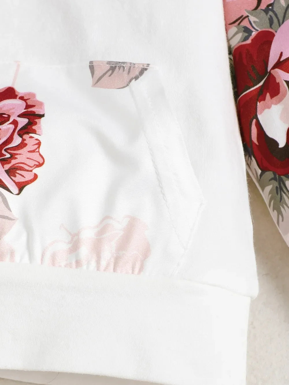 Children's Floral Top and Pants Set