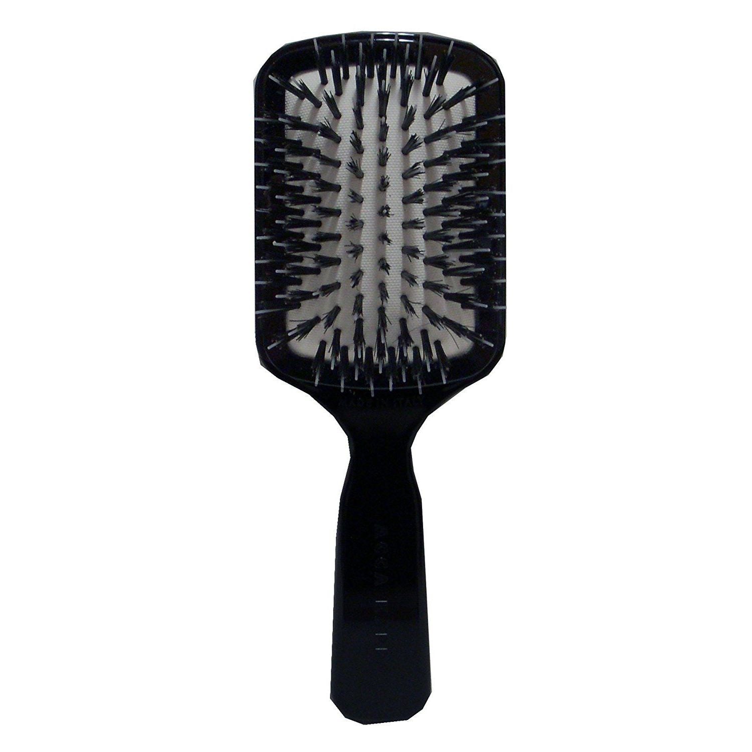 Acca Kappa Professional Travel Paddle Brush with Natural Boar 
Bristles and Nylon Monofilament