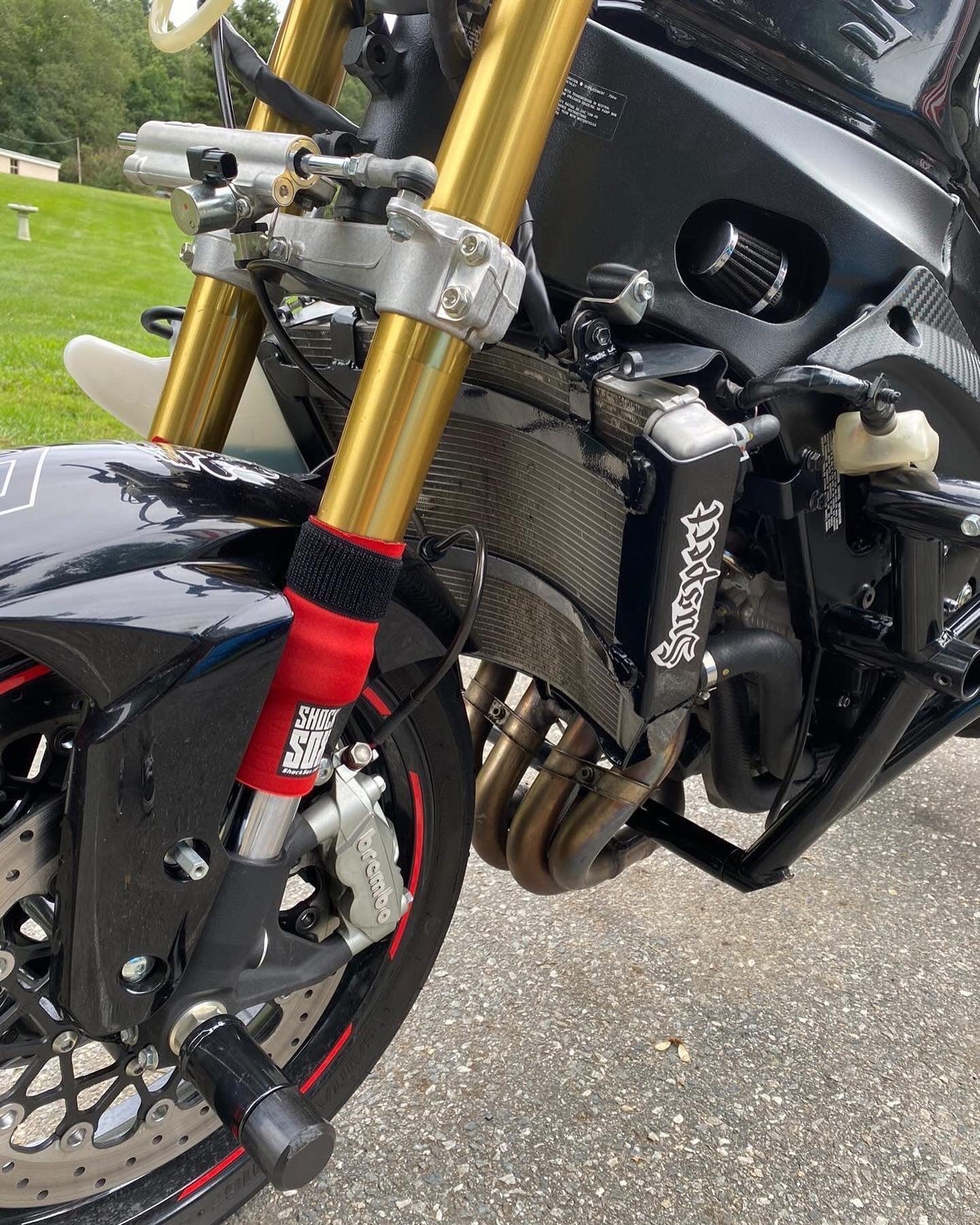 06-07 Suzuki GSXR 600/750 Radiator Cage