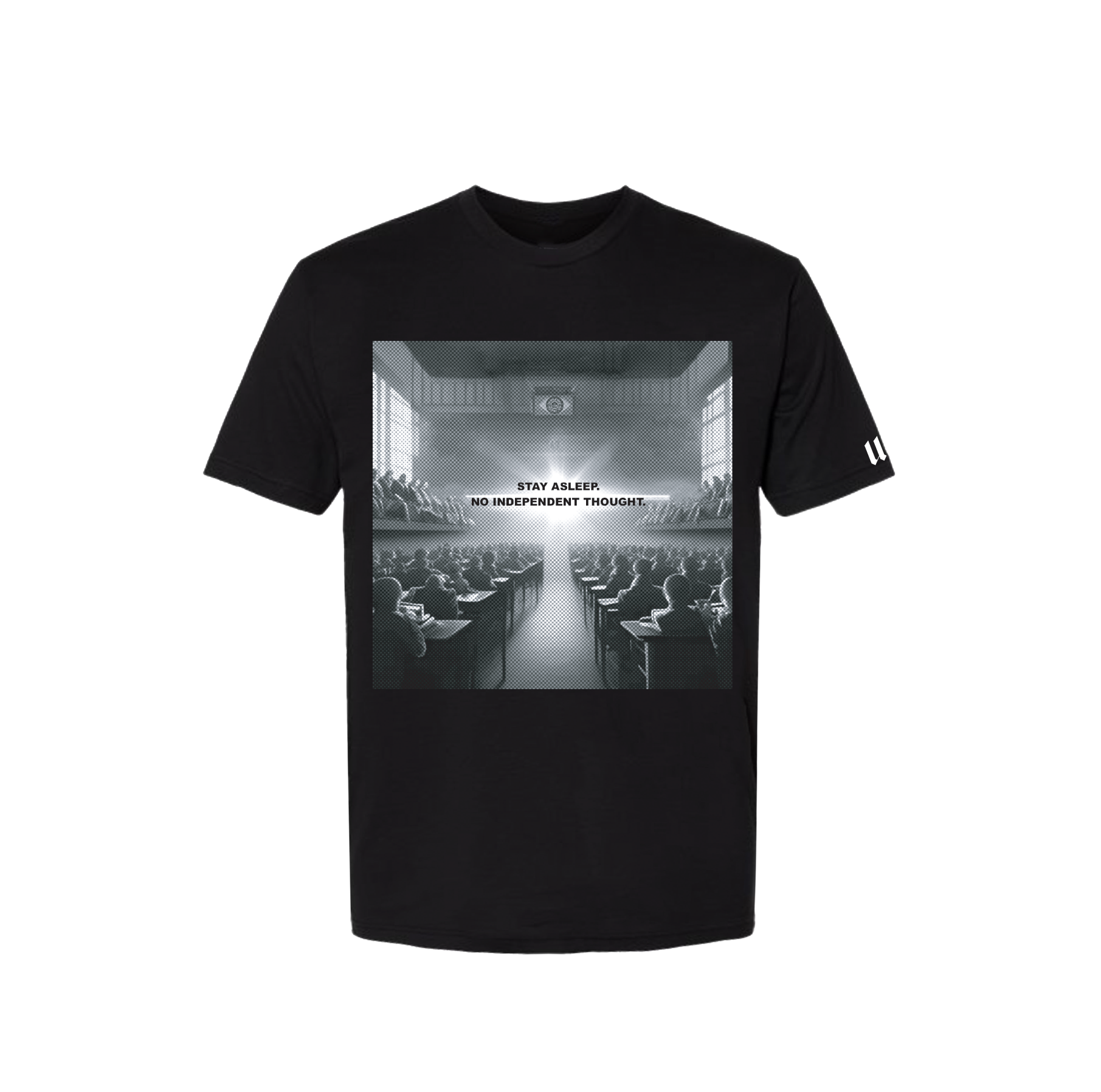 Brick in the Wall Tee - Onyx