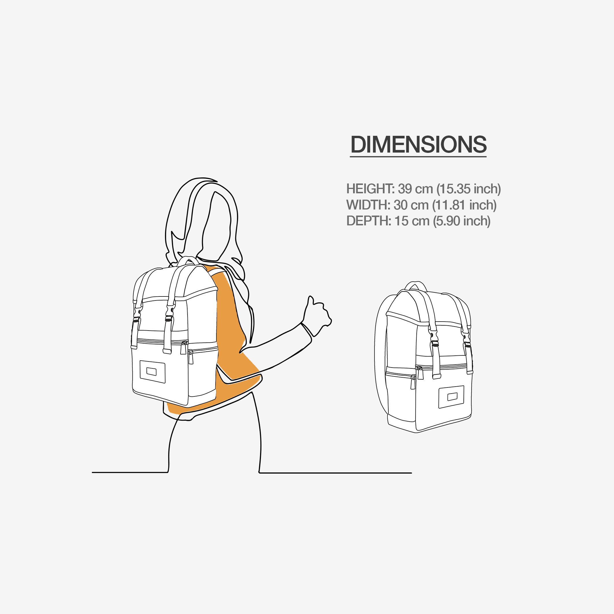 BYMANYC ® New York – NYC COUTURE Backpack in Berry & Violet Storm