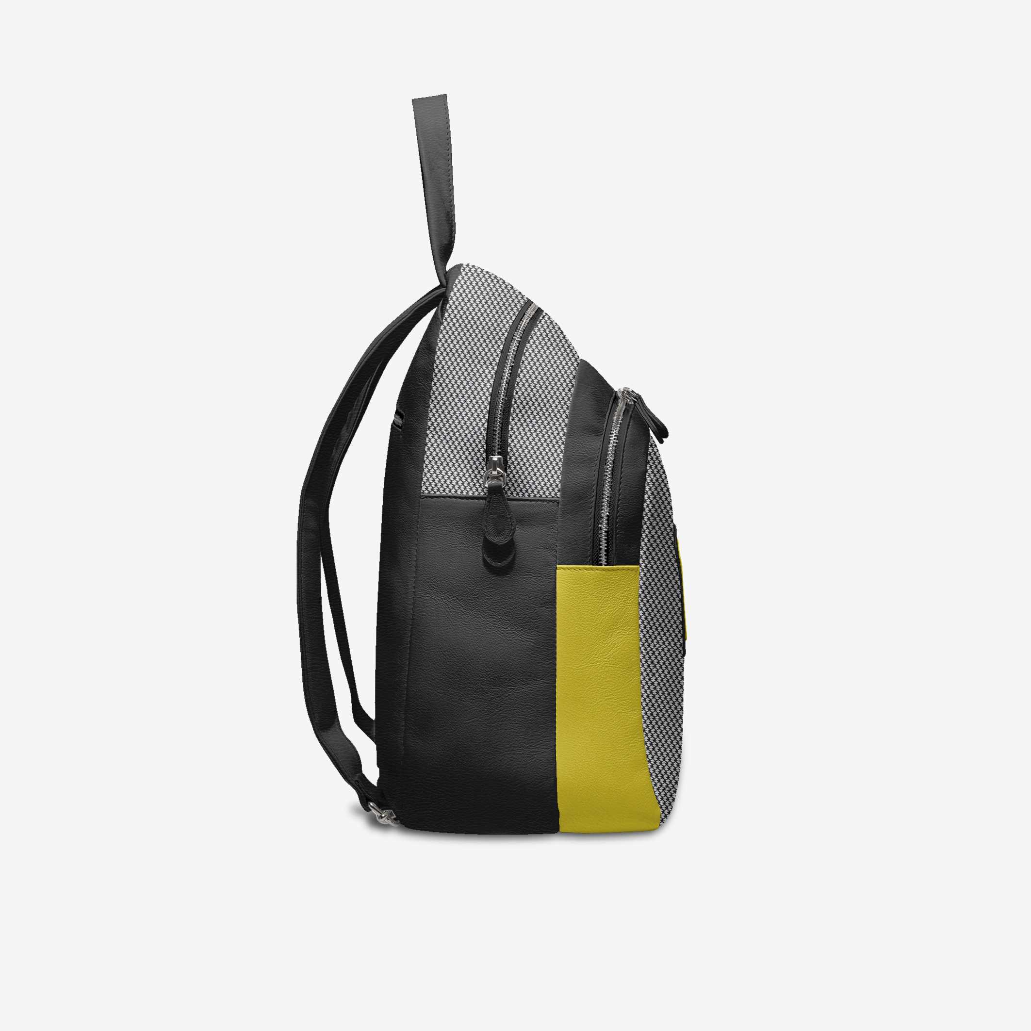 Black & Yellow Vegan Backpack BYMANYC ® New York – Italy Made