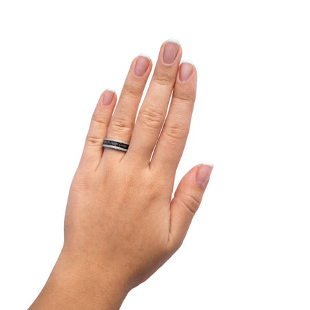 Ebony Champagne Ring