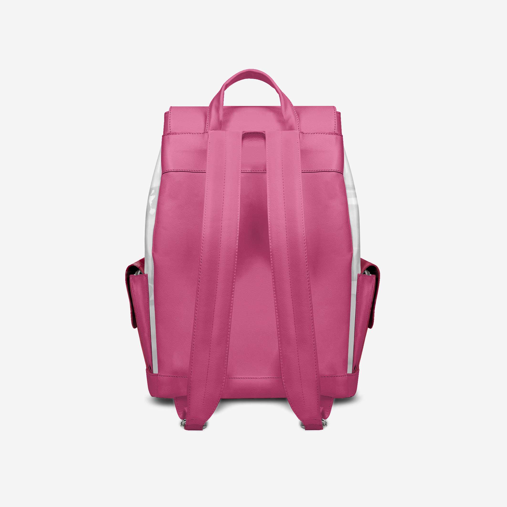 COUTURE Eco Backpack – Pink & White Edition | BYMANYC ® New York