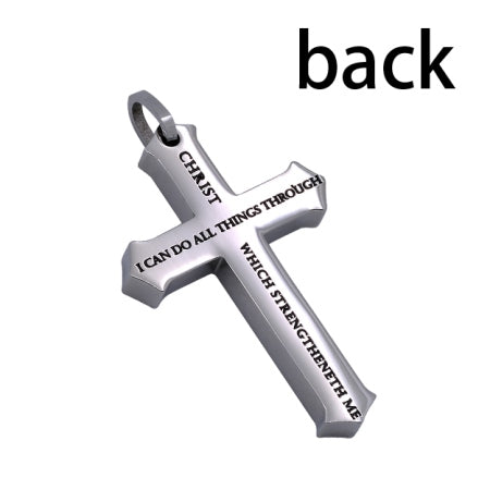 Crucified Cross Necklace