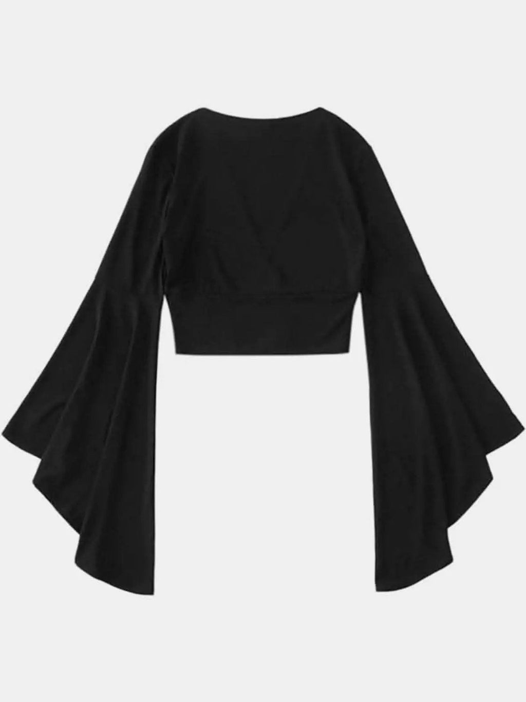 Trendsi just arrived - Chic bell sleeve crop blouse
