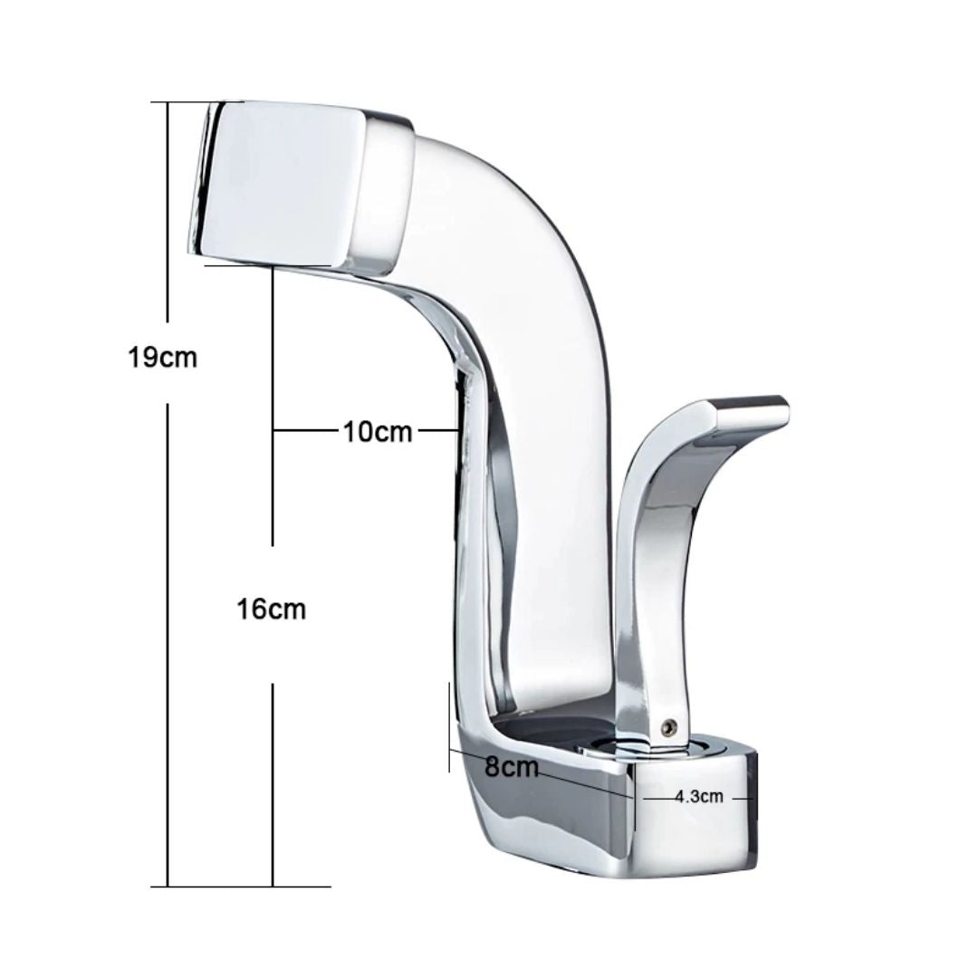 Francis Single-Hole Modern Bathroom Faucet