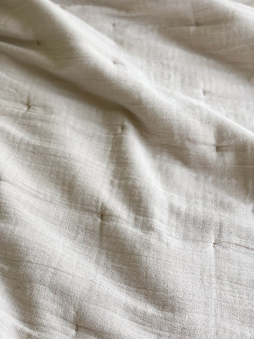 Easy Cotton Gauze Quilt & Pillow Set