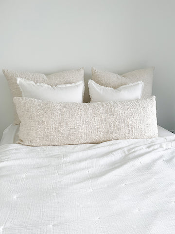 Easy Cotton Gauze Quilt & Pillow Set
