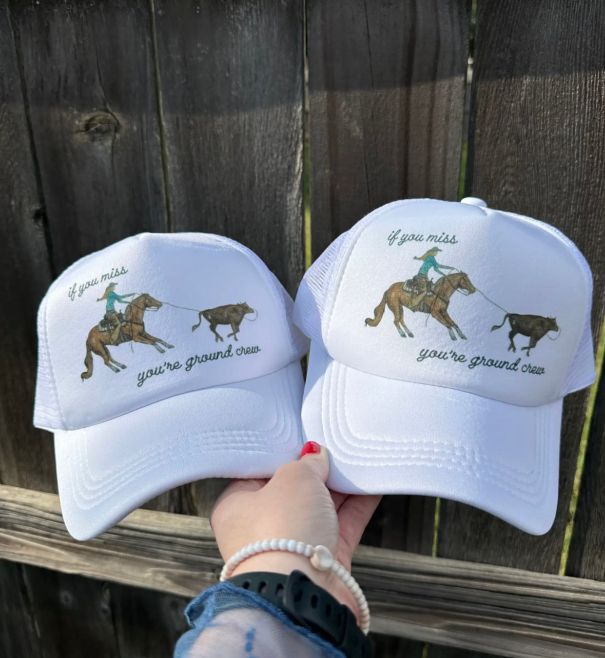 If you miss your ground crew Trucker Hat