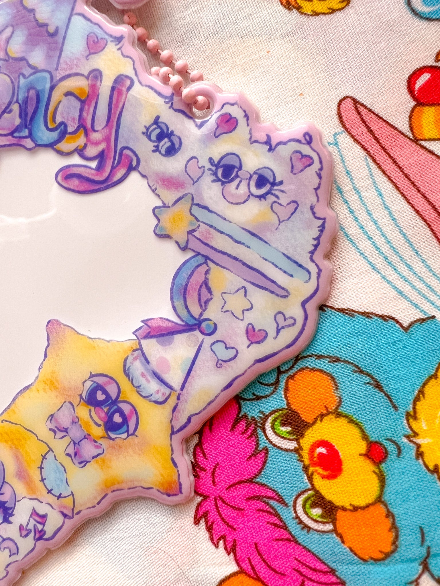 Fancy Cloud Kingdom PVC Card Holder