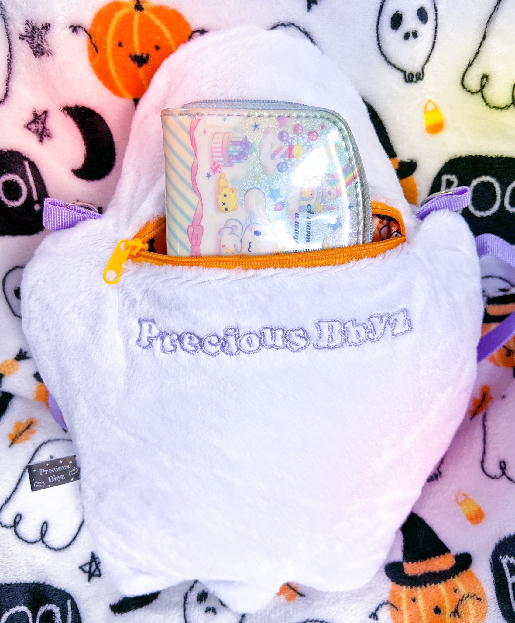 Fluffy Phantom Plush Purse