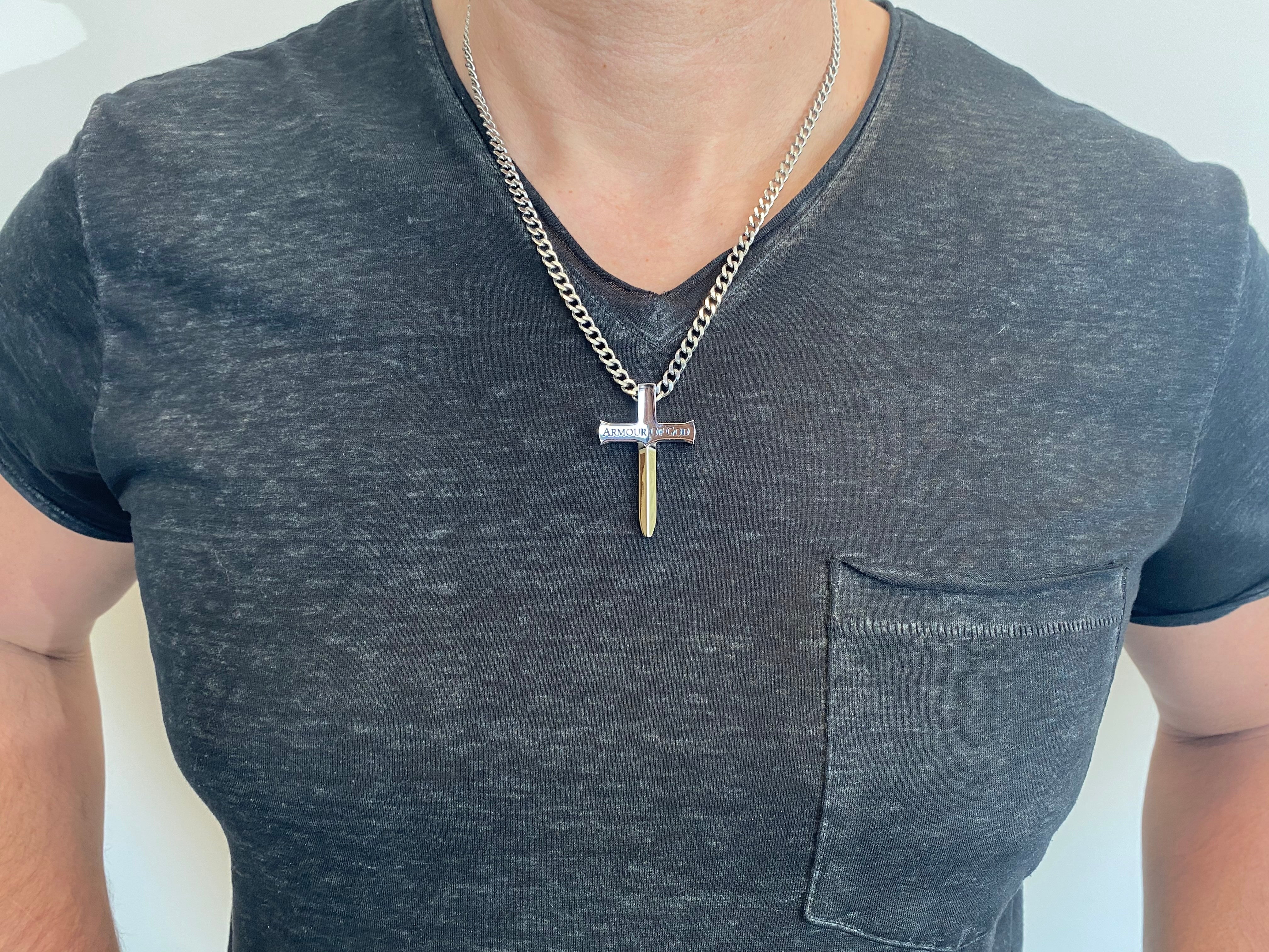 Sword Cross Necklace
