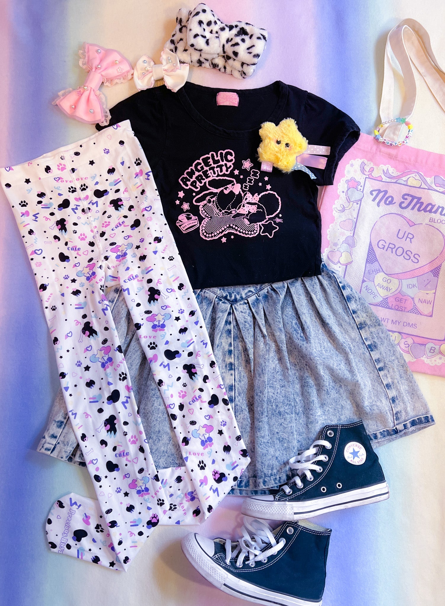 Dottie Dalmatian Unisex Tights