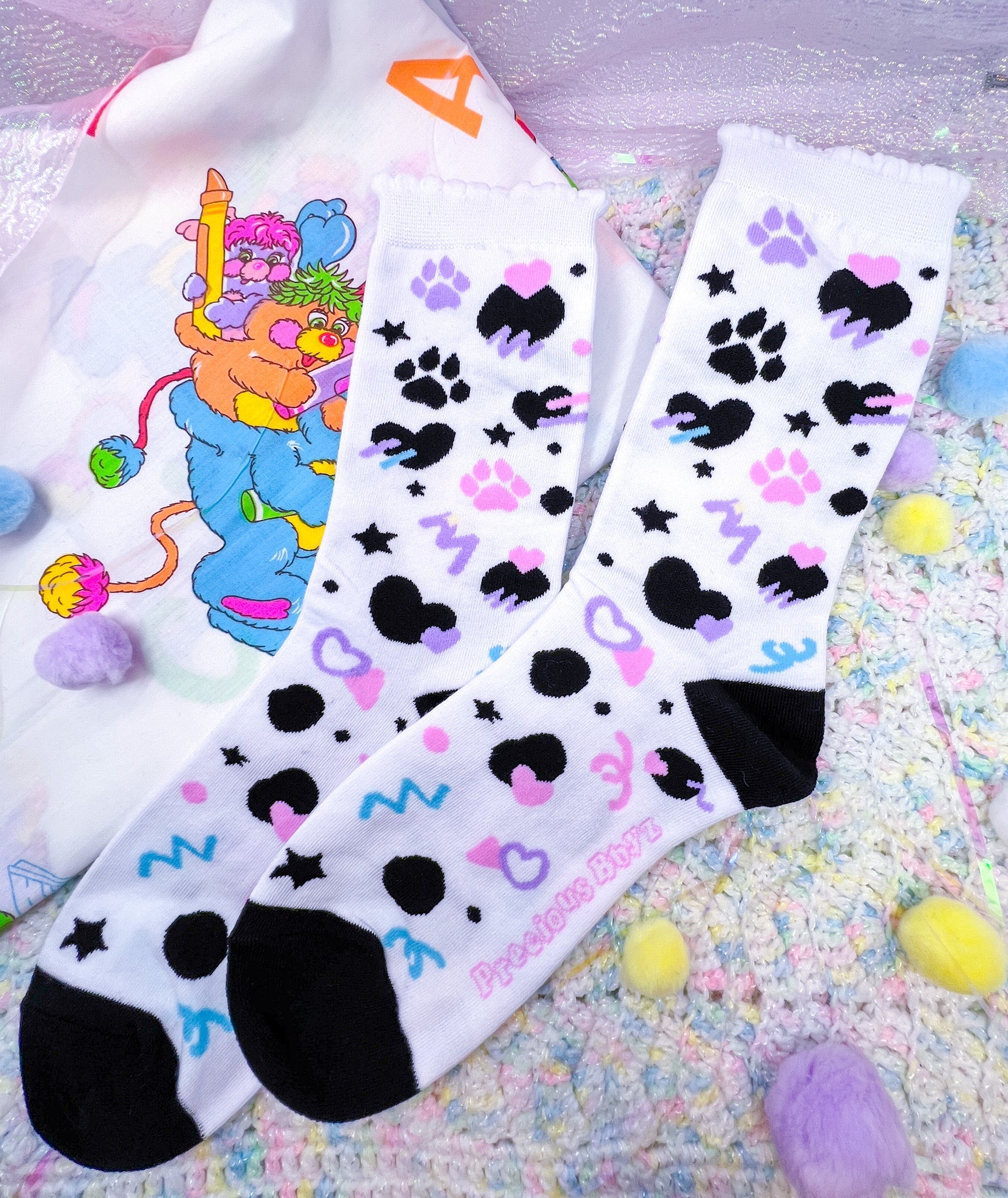 Dottie Dalmatian Crew Socks