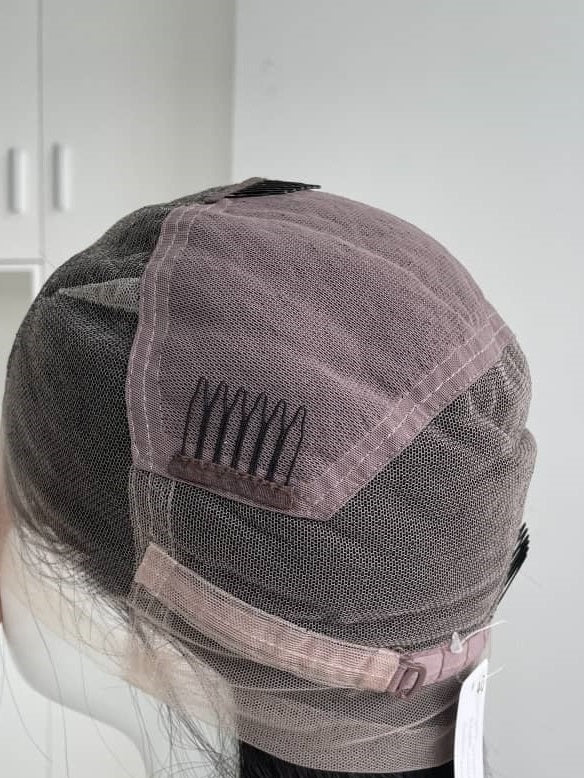 100% Human Hair Deep Wave Wig "HD Full Lace" (Erupta)