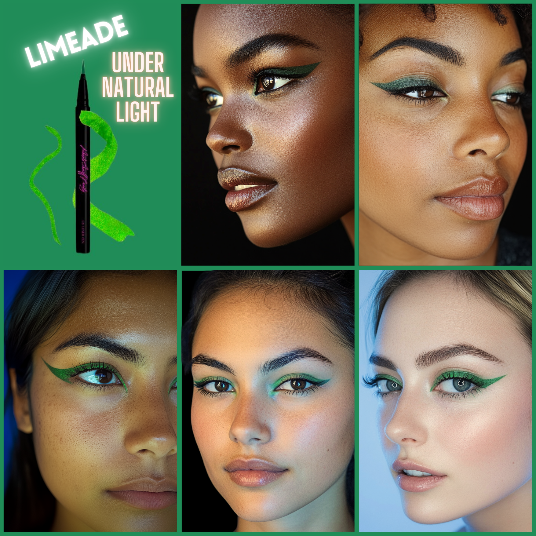 Ashunta Sheriff Beauty UV Glow Vegan Liner Pen