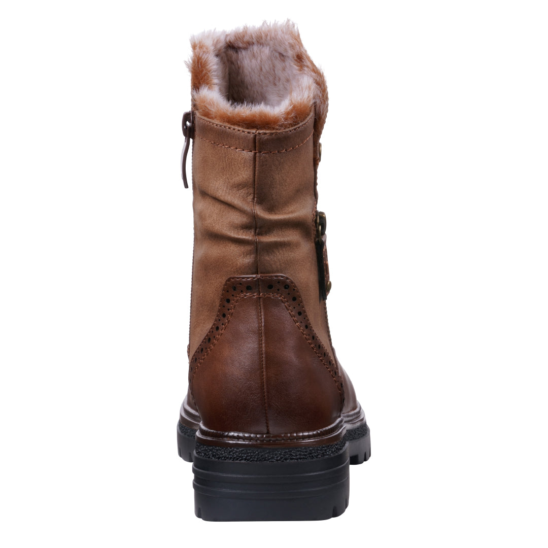 Women's Martin Cognac Bootie