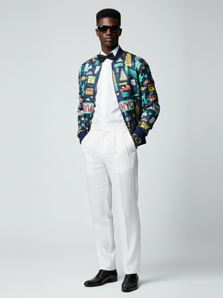 Men's WALL STREET Bomber Jacket BYMANYC ® New York